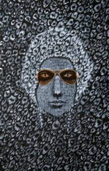 10-Elnaz_Farajollahi-From_Reading_The_Stars_Series-Acrylic_on_canvas-200X130_cm-2011m